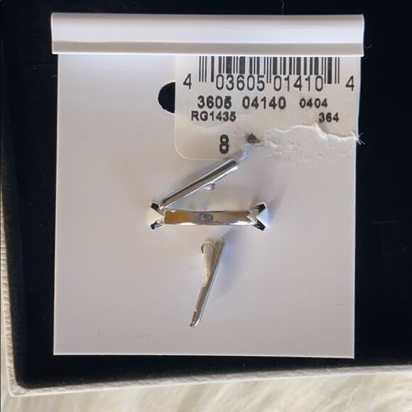 Nwt Ricki’s silver fashion ring - size 8 - Picture 3 of 4